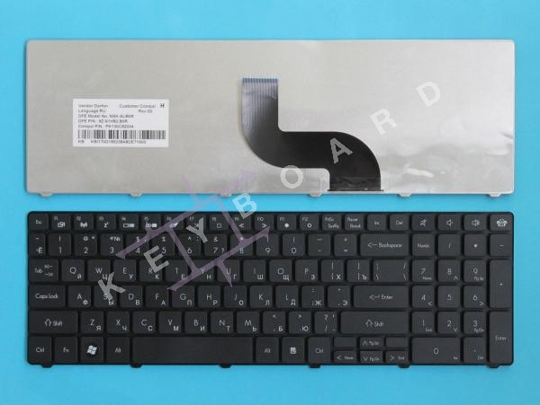 Клавіатура до ноутбука Packard Bell Easynote TK36